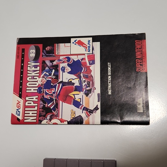 NHLPA Hockey 93 Snes - Picture 4 of 5